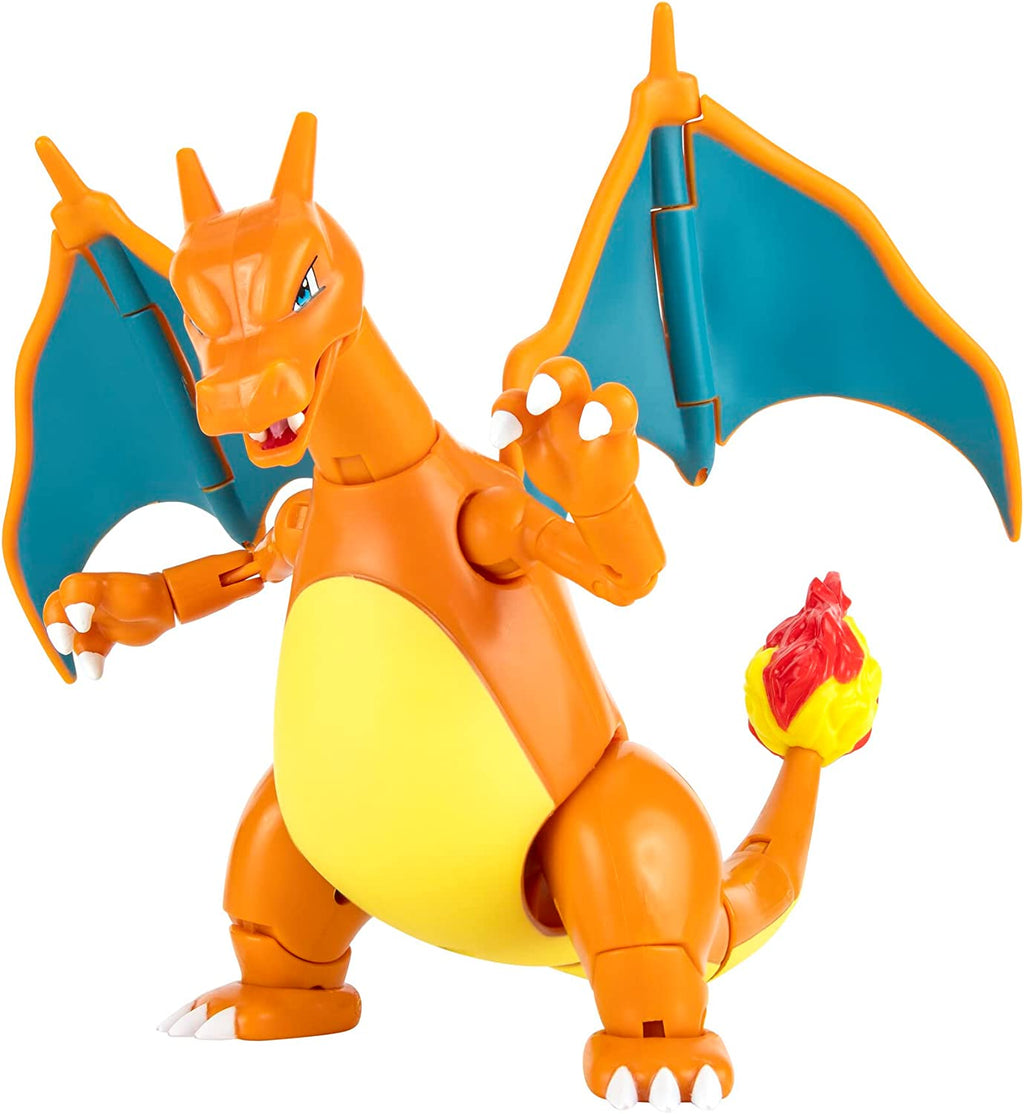 Pokemon Charizard, Super-Articulated 6-Inch Figure - Collect Your Favorite Figures - Toys for Kids and Fans